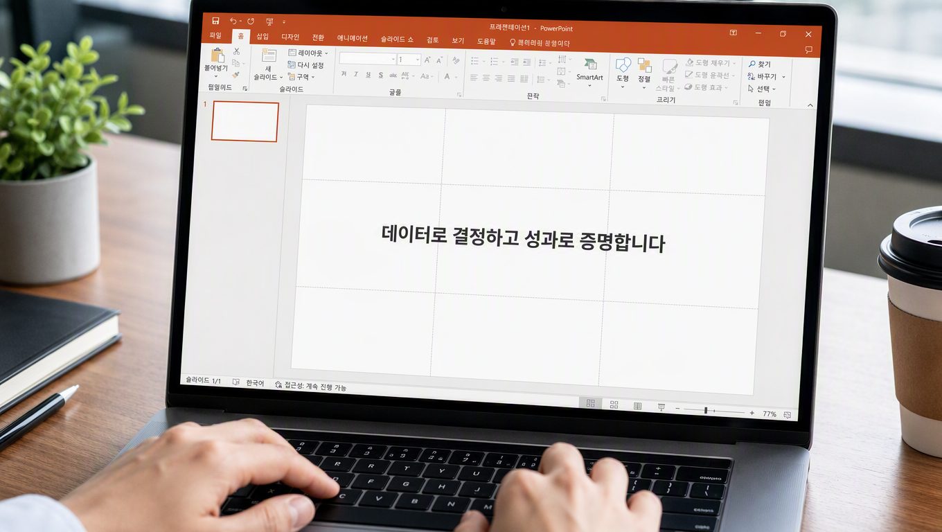 직장인 을 위한 실무 파워 포인트 실수 없이 만드는 법