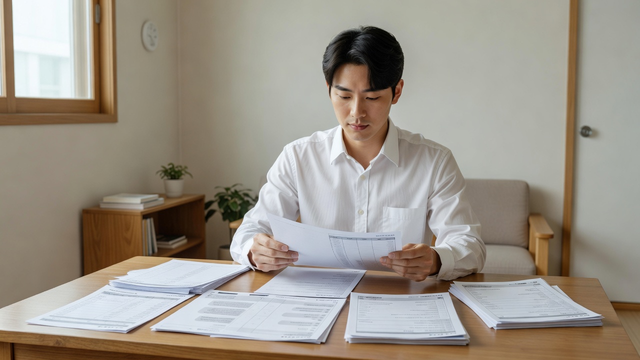 월급이 밀렸어요 상황에서 증거를 정리하는 직장인